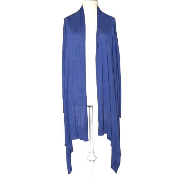 NWT Ted Baker London Long Cardigan Sweater Periwinkle Blue Women’s Size 1/US 4 - Picture 1 of 12